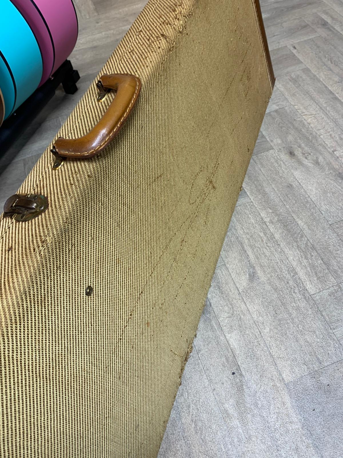 Vintage Tweed Hard Case for Bass Guitar - 1970s - Vintage Condition