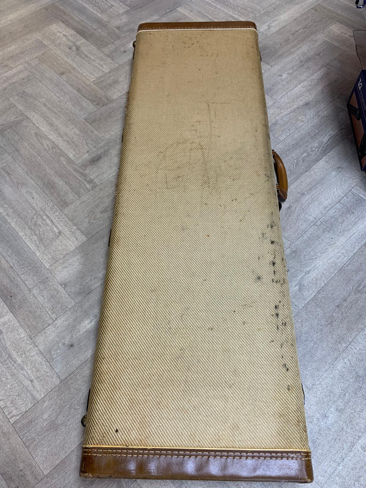 Vintage Tweed Hard Case for Bass Guitar - 1970s - Vintage Condition