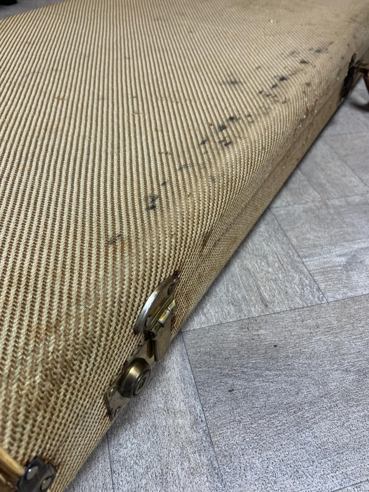 Vintage Tweed Hard Case for Bass Guitar - 1970s - Vintage Condition