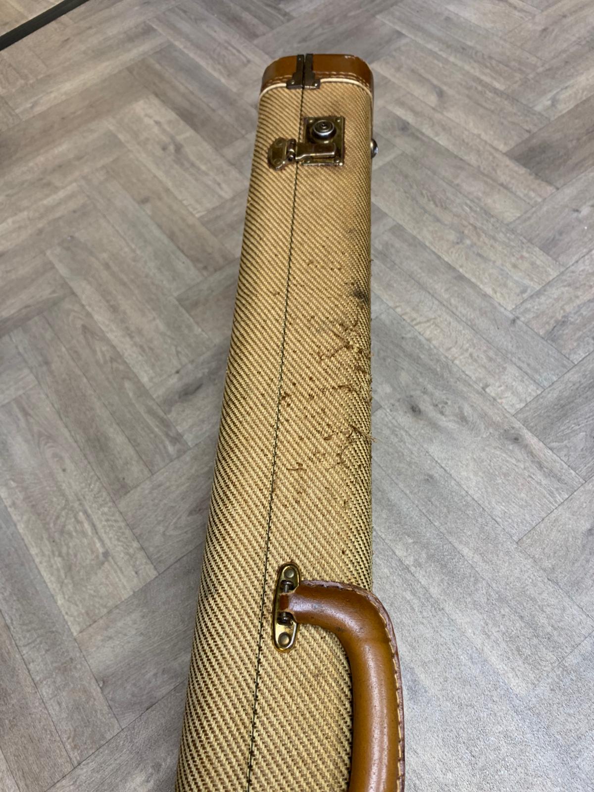 Vintage Tweed Hard Case for Bass Guitar - 1970s - Vintage Condition