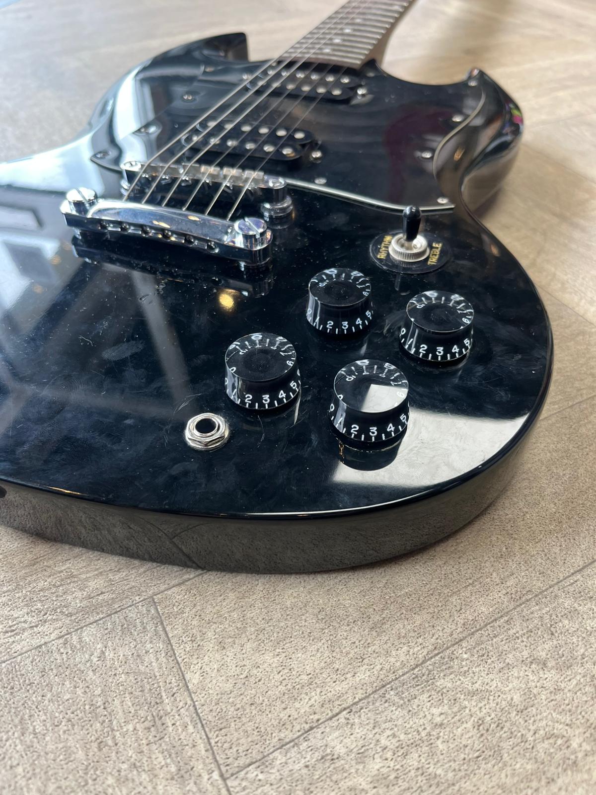Epiphone SG Electric Guitar Black- Ok Condition