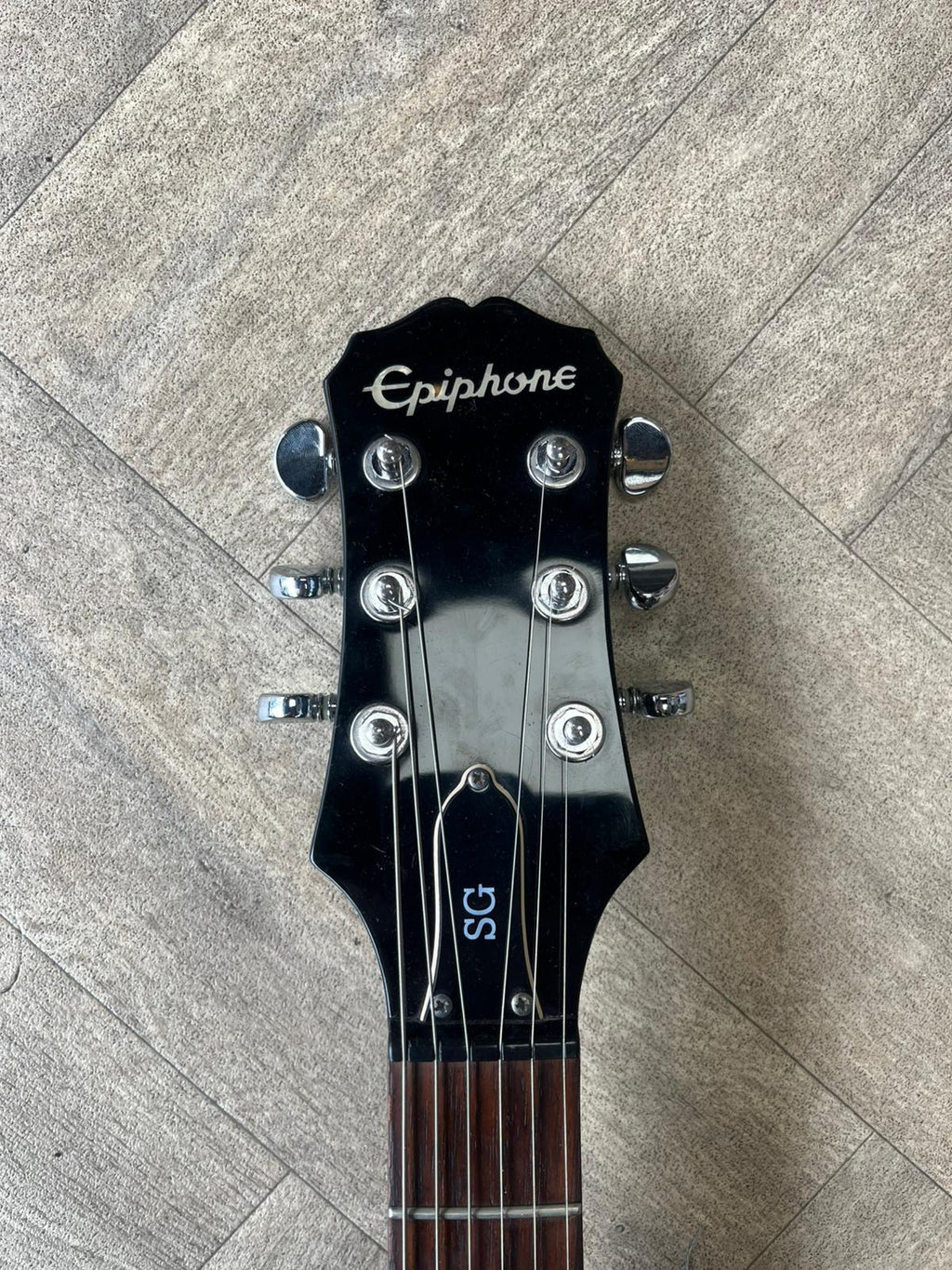 Epiphone SG Electric Guitar Black- Ok Condition