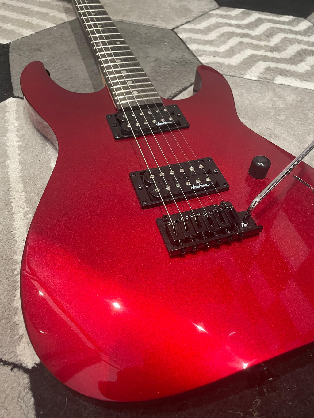 Jackson JS Series Dinky JS11 in Metallic Red Finish- Excellent Condition