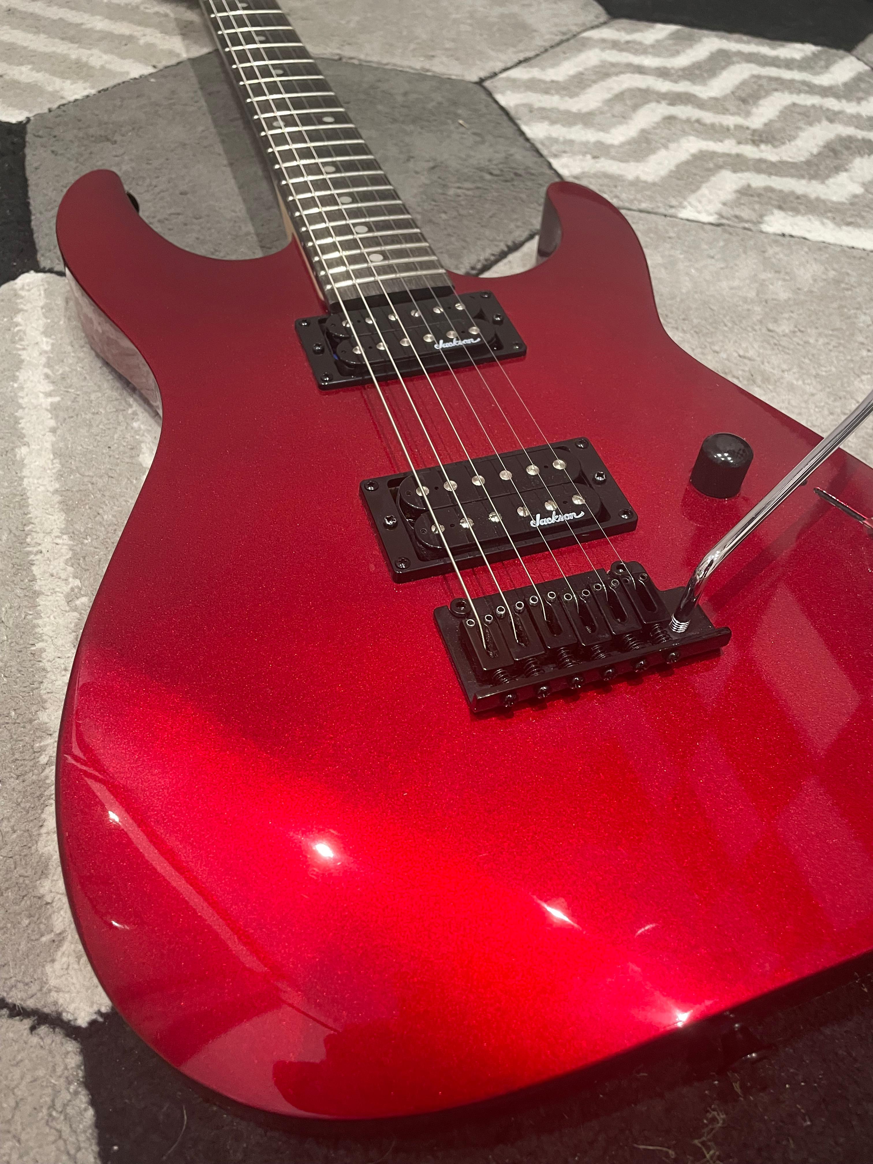 Jackson JS Series Dinky JS11 in Metallic Red Finish- Excellent Condition