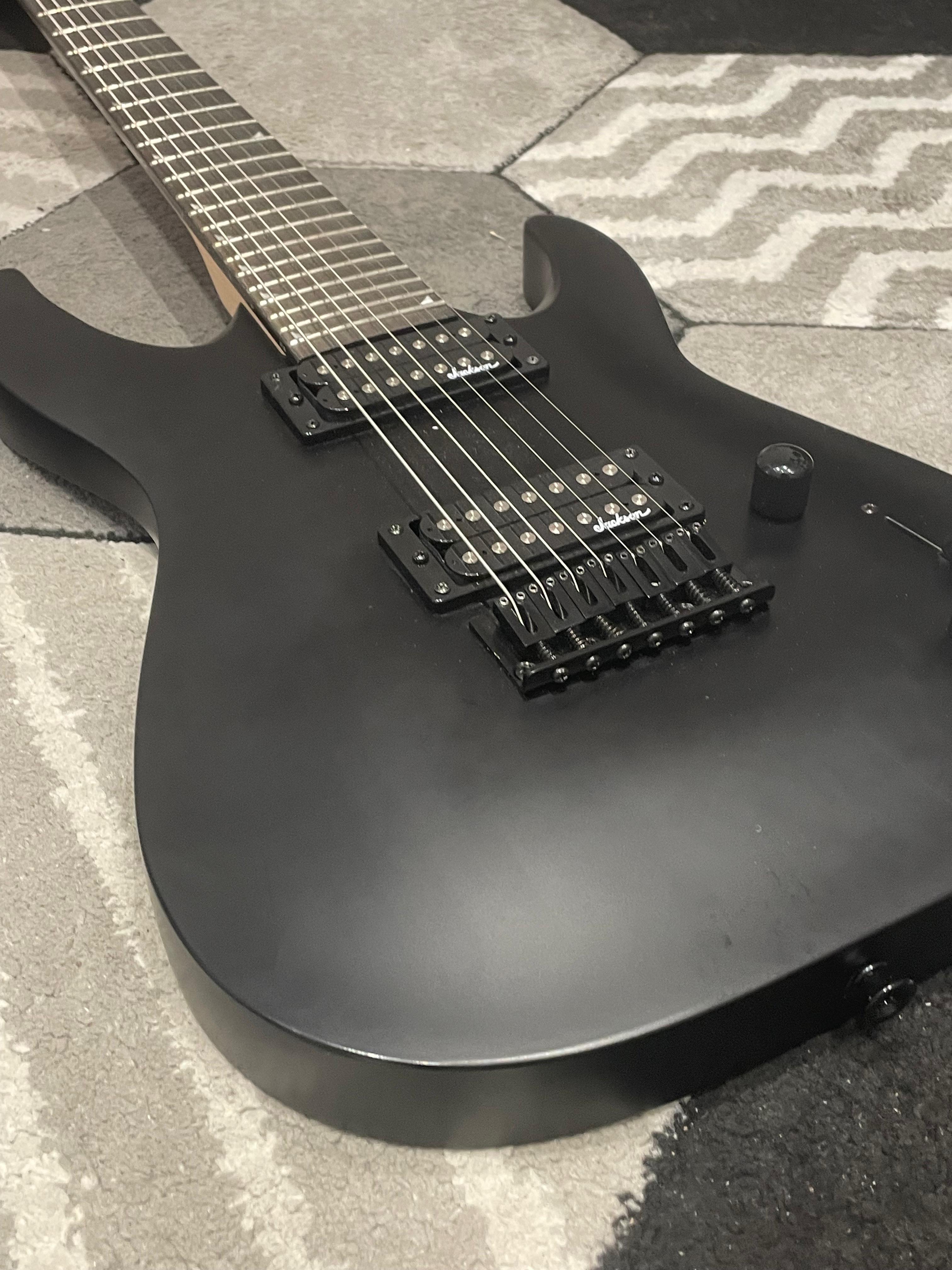 Jackson JS Series Dinky Arch Top JS22-7 DKA HT, Satin Black- Excellent Condition