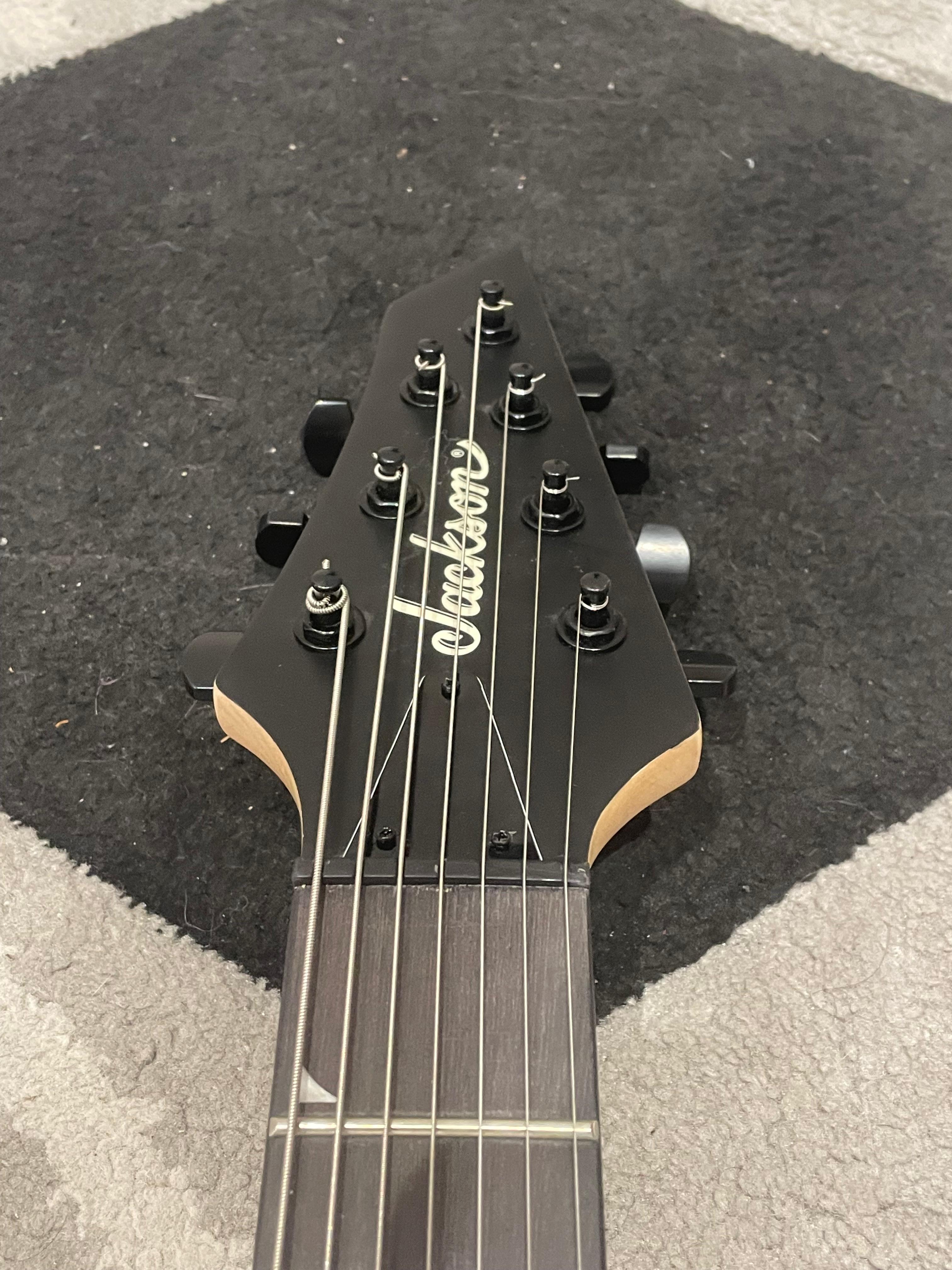 Jackson JS Series Dinky Arch Top JS22-7 DKA HT, Satin Black- Excellent Condition