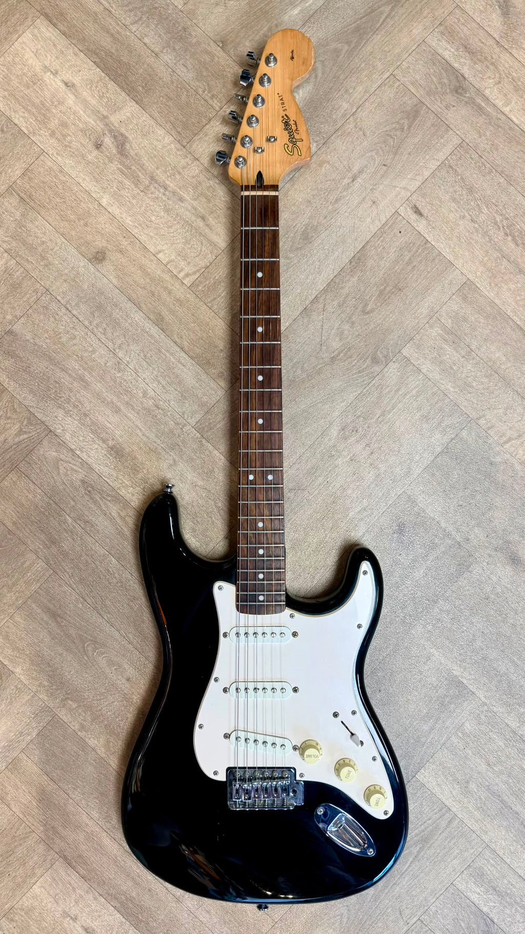 Fender Squier Affinity Series Stratocaster- Black- Great Condition