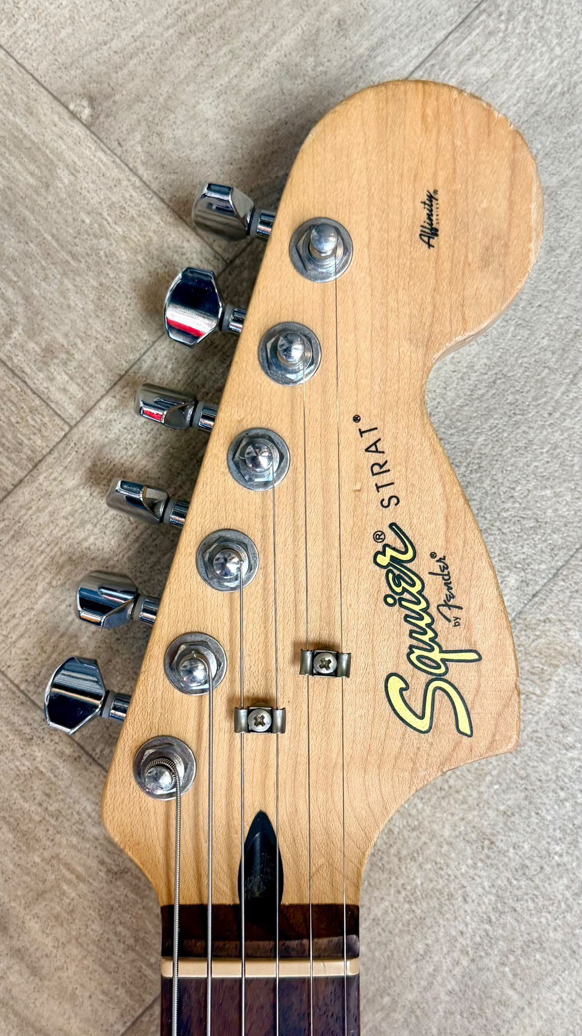 Fender Squier Affinity Series Stratocaster- Black- Great Condition