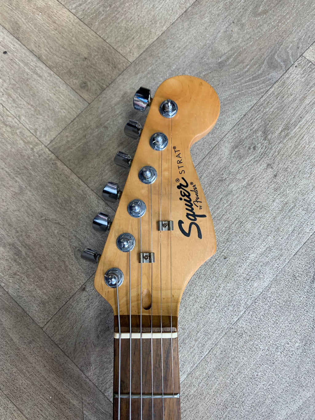 Series Squire Stratocaster in Vintage Sunburst Finish