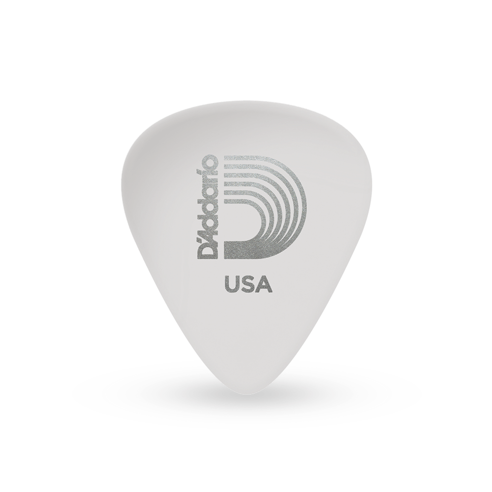 CLASSIC CELLULOID PICKS, WHITE, LIGHT