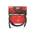 D'Addario Custom Series Instrument Cable - 10ft - Right Angle