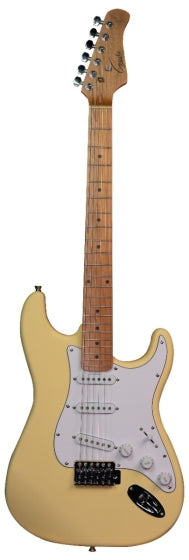 Gould Electric Guitar - Santa Fe Model. SSS. Vintage White