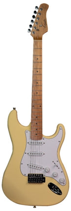 Gould Electric Guitar - Santa Fe Model. SSS. Vintage White
