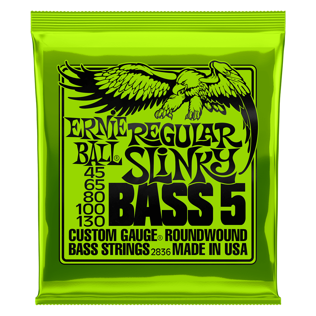 5-STRING REGULAR SLINKY BASS SET 45-130