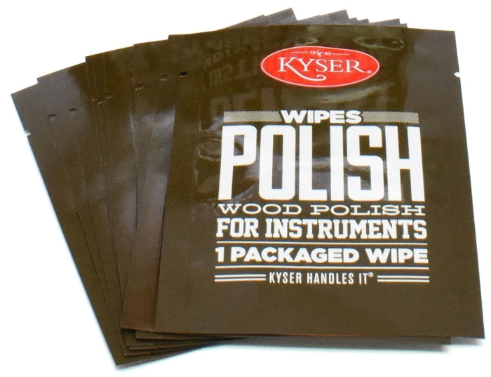 KYSER CARE GUITAR POLISH WIPES X10