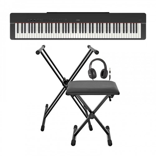 A compact piano pack with the sound and features to satisfy the needs of advanced players (P223)