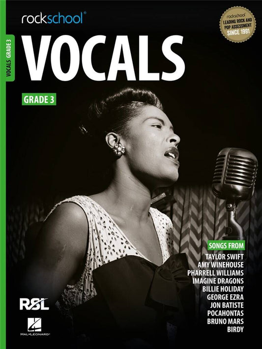 Vocals - Grade 3 - Rockschool 2021