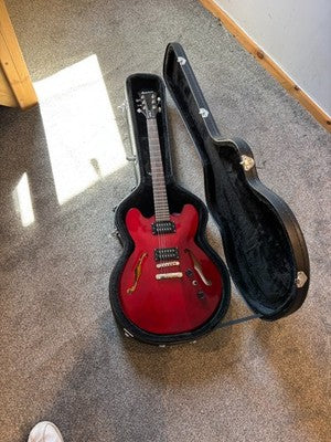 Epiphone ES-335 Electric Semi-Hollow Guitar Cherry Red