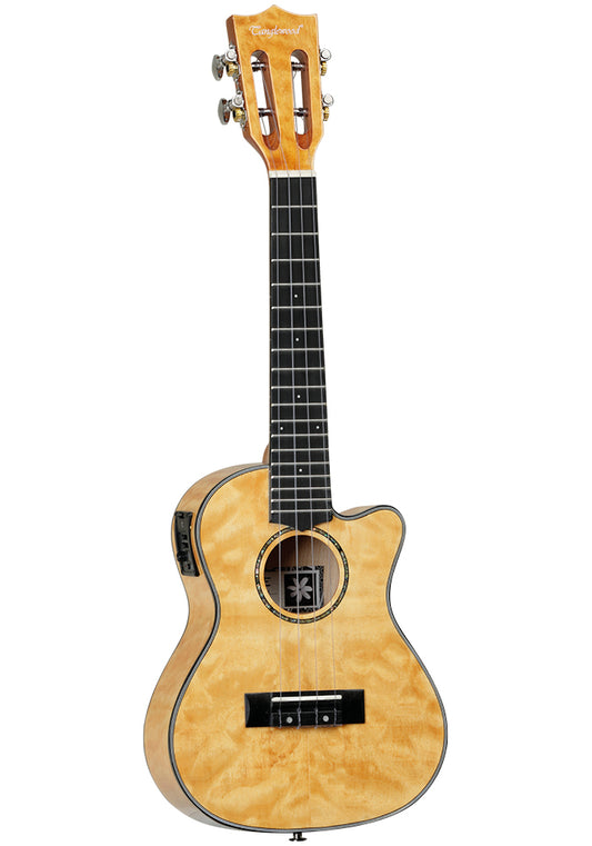 Tanglewood Concert Cutaway Uke - Tennessee Honey Gloss