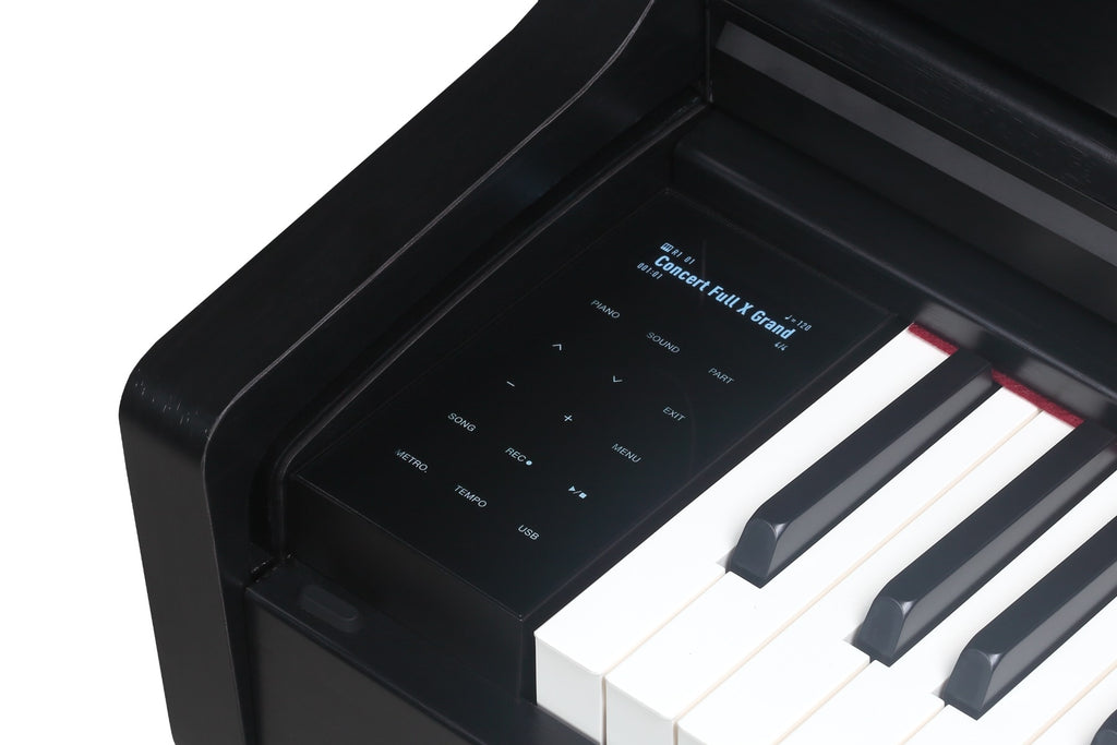 Medeli Digital Upright Piano FORTE  Series. Black