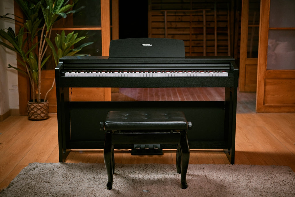 Medeli Digital Upright Piano EDUCATIONAL Series. Black