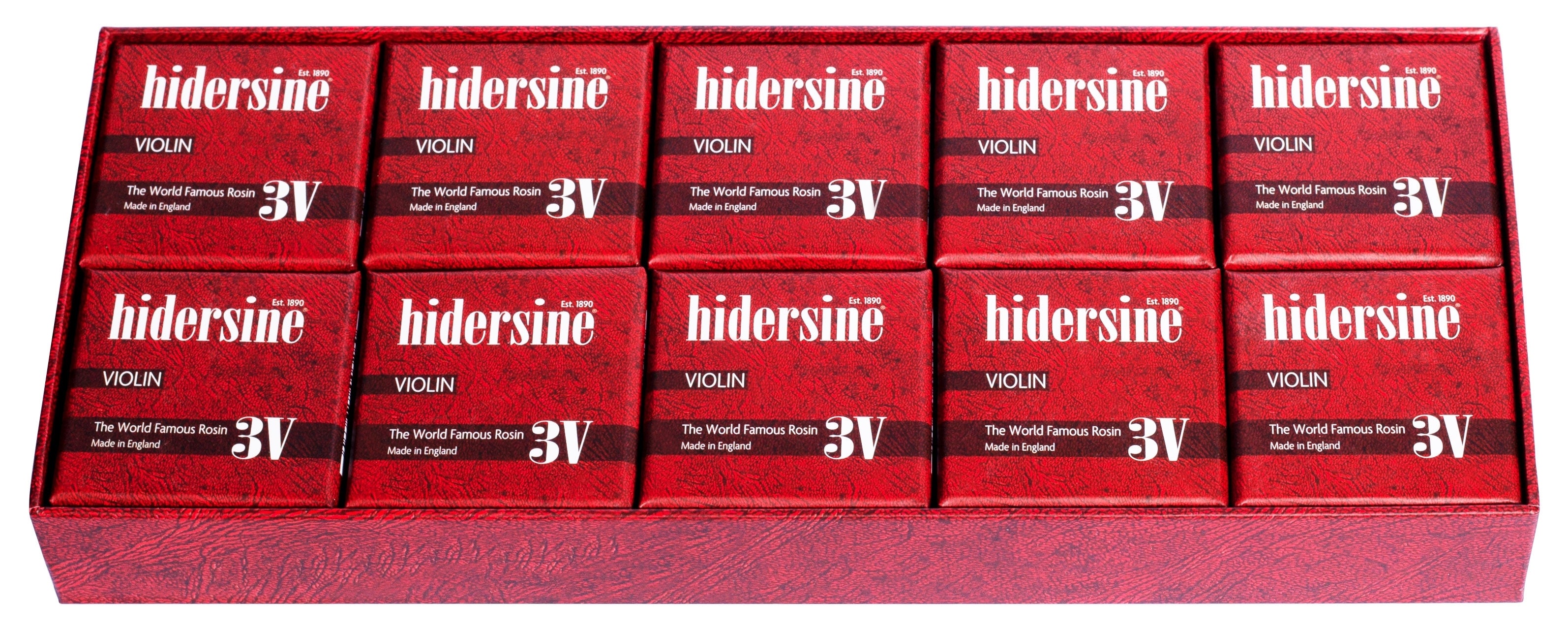 HIDERSINE VIOLIN ROSIN CLEAR MEDIUM
