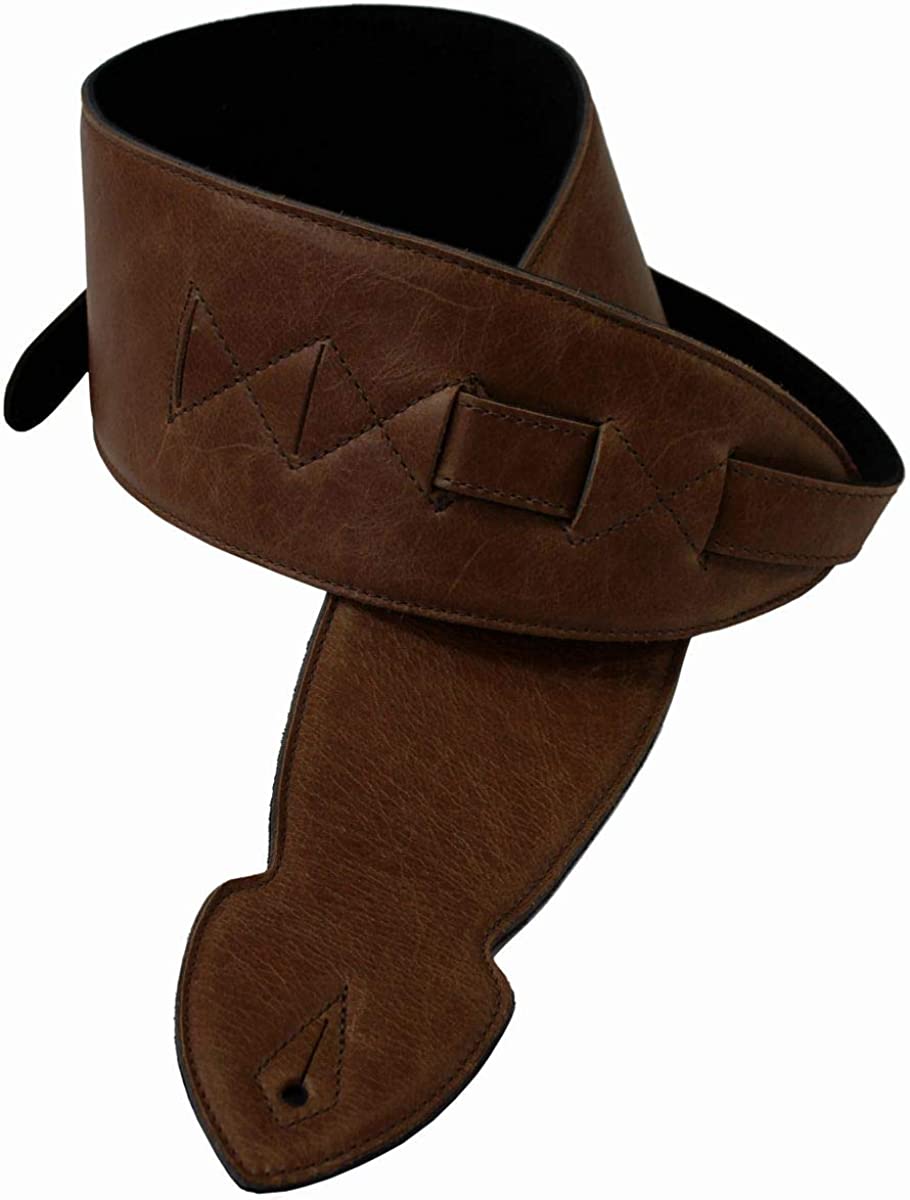 Leathergraft Guitar Strap Softy 4 - Brown