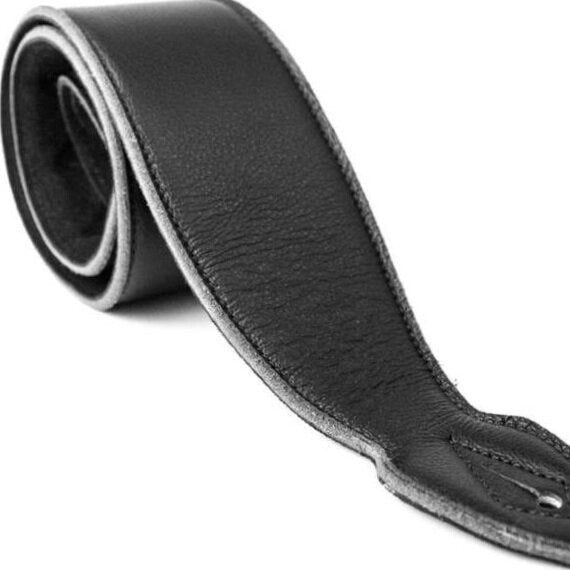 Leathergraft Guitar Strap Softy 4" - Black
