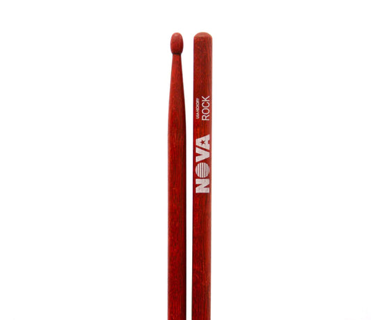Rock drums sticks - Red - NOVA