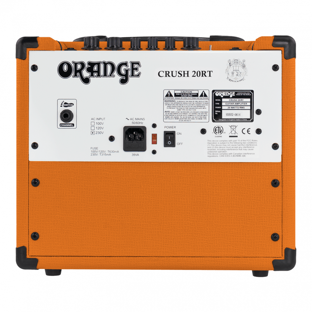 Orange Crush 20 RT Solid State 20W Combo Amplifier