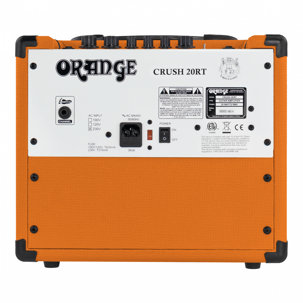Orange Crush 20 RT Solid State 20W Combo Amplifier
