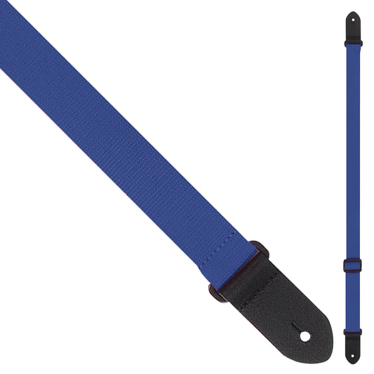 Perri's Woven Ukulele/Jr Guitar Strap Blue