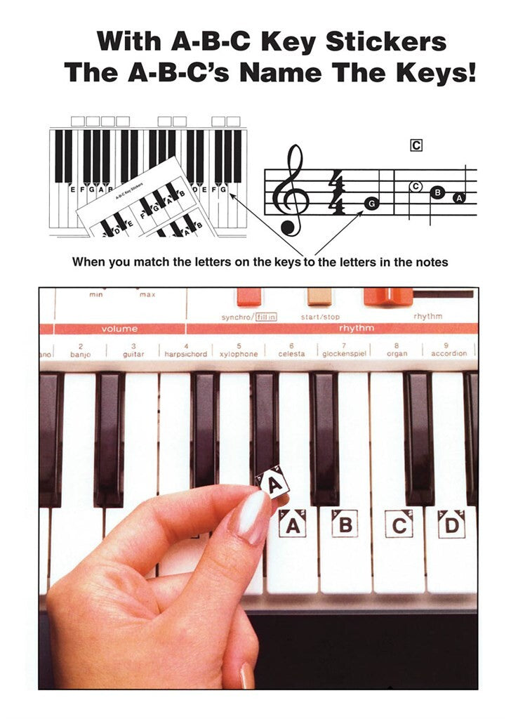ABC KEYBOARD STICKERS