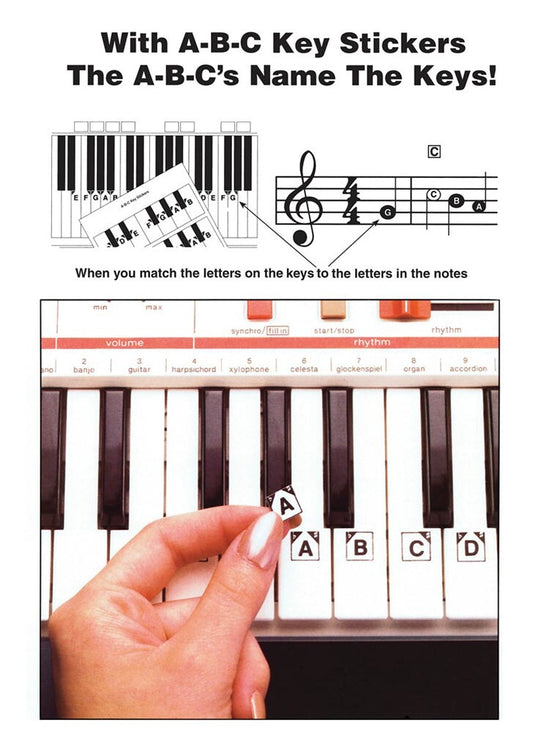 ABC KEYBOARD STICKERS