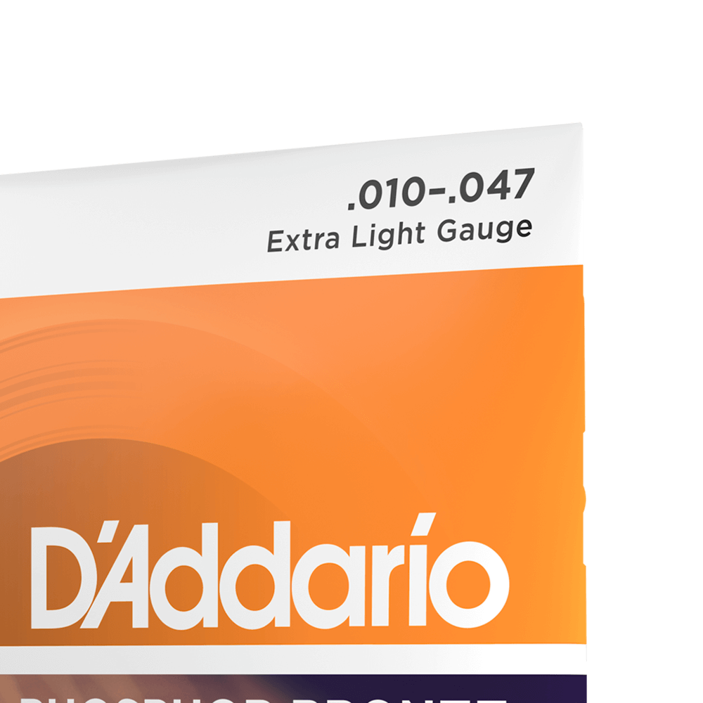 10-47 Extra Light, Phosphor Bronze Acoustic Guitar Strings