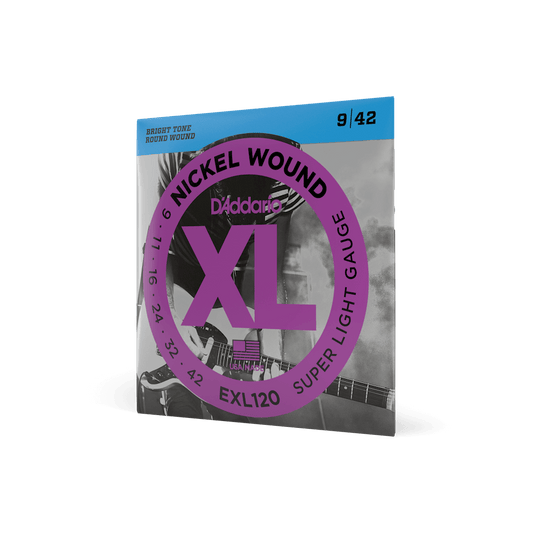 9-42 Superlight XL D'Addario electric strings