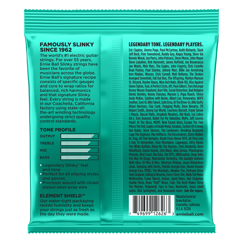 Ernie Ball NOT EVEN SLINKY SET 12-56