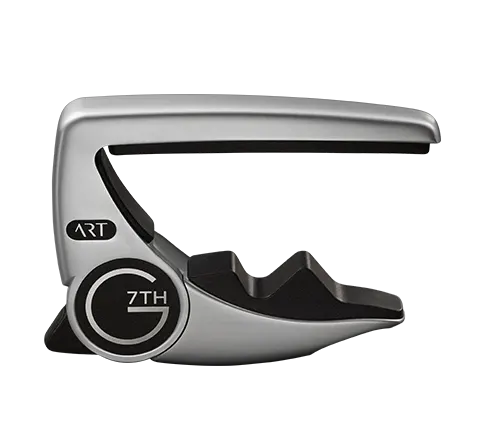 G7TH CAPO PERFORMANCE 3 ACOUSTIC / ELECTRIC GUITAR - SILVER