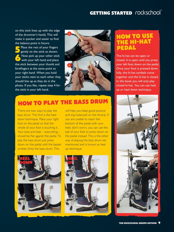 Drums - Method Syllabus Book - Rockschool