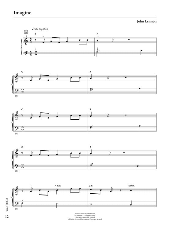 Piano - Debut Syllabus Book - RockSchool