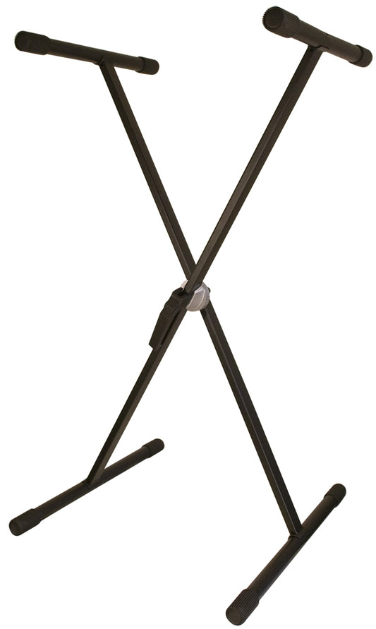 TGI KEYBOARD STAND. COLLAPSIBLE. BLACK