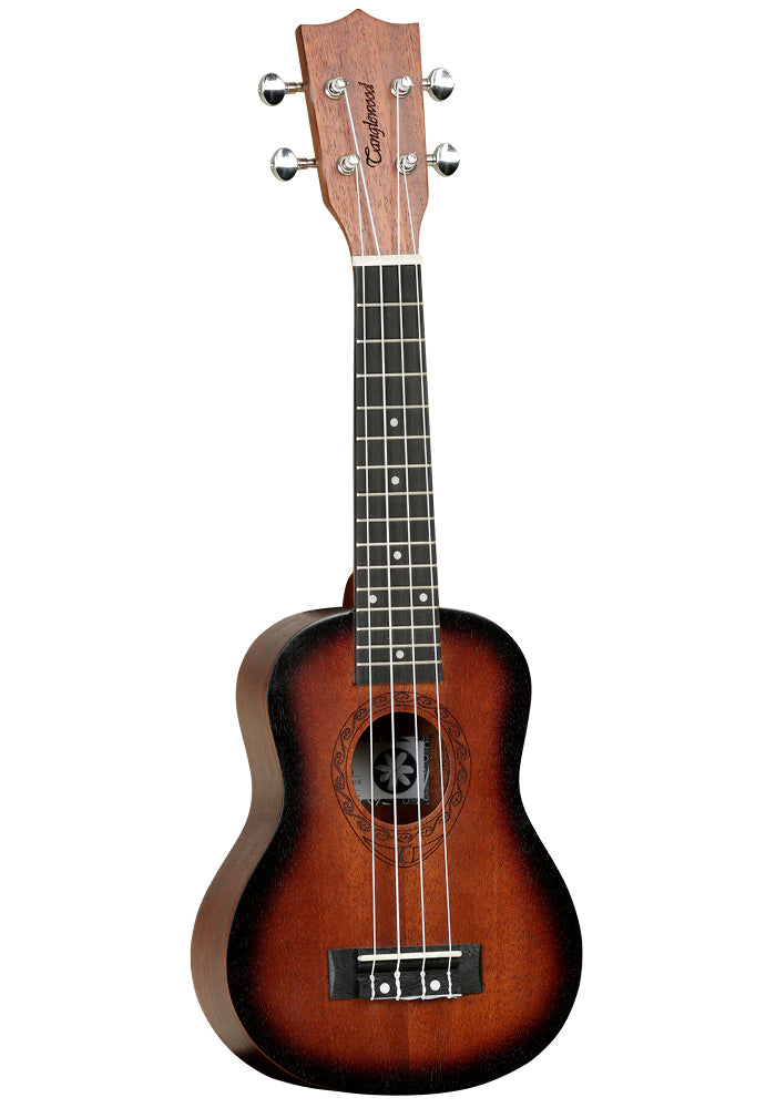 SOPRANO UKULELE ALL MAHOGANY WHISKEY BARREL SATIN