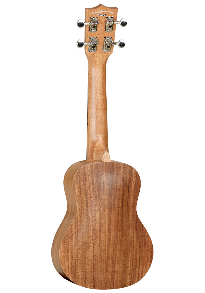 TIARE SERIES SOPRANO UKULELE - ALL KOA SATIN IN
