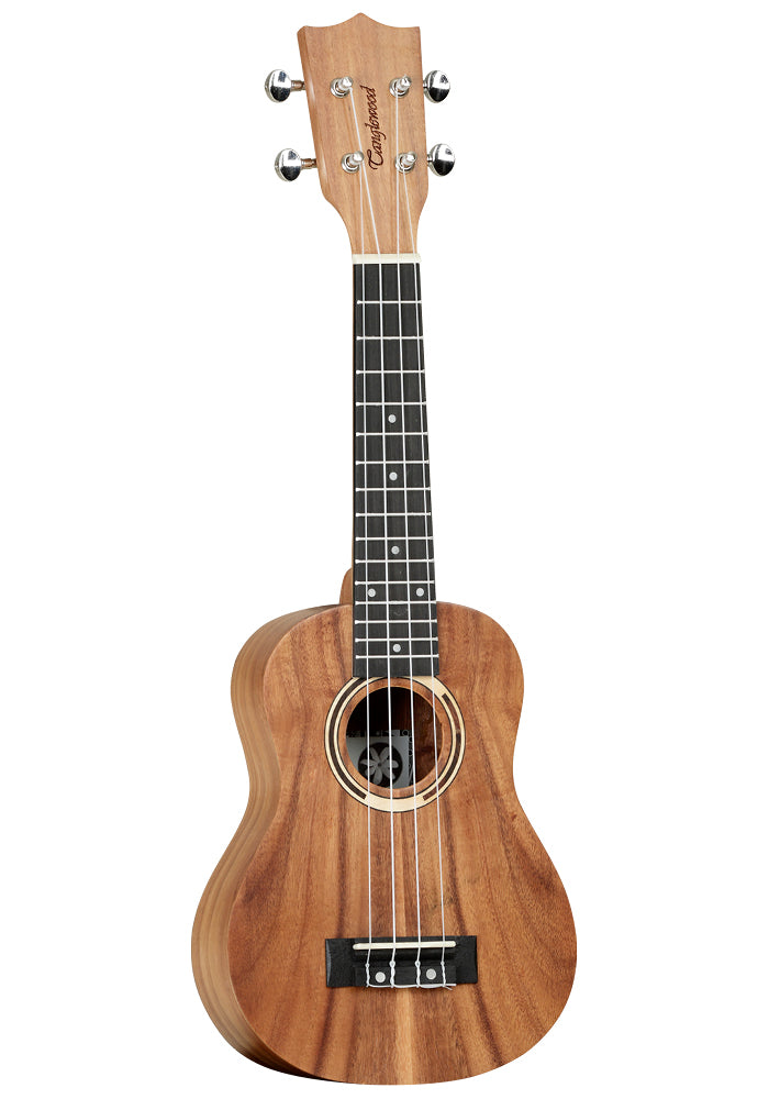 TIARE SERIES SOPRANO UKULELE - ALL KOA SATIN IN