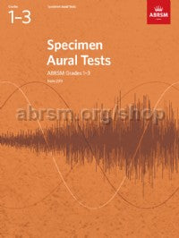 Piano - Specimen Aural tests (Grade 1-3) - ABRSM